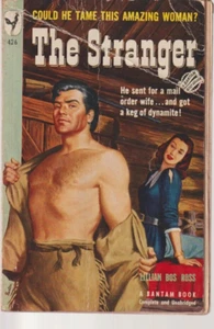 The Stranger 426 Bantam 1949 4th Lillian Bos Ross Mail Order Wife Romance 1870 - Picture 1 of 2