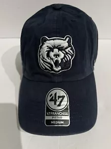Chicago Bears '47 Franchise eng anliegende mittelgroße Mütze 1980er neu gestaltet Bärenkopf **NEU** - Bild 1 von 15