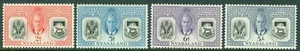 SG 167-170 Nyasalandia 1951. Juego de 4d a 5/-. Fino sin montar como nuevo CAT £14,50 - Imagen 1 de 1