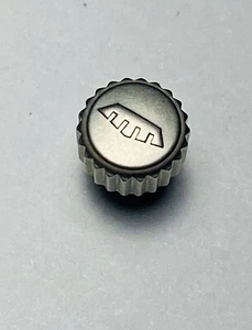 New Fortis Brushed Stainless Steel Swiss Watch Screw Down Crown 5.85 X 7 Tap 10 - Picture 1 of 8