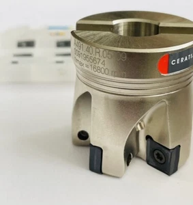 CERATIZIT FRÄSKOPF A491.40.R.05-09 + 10 Stk. SNHU09T308SR-M50 CTPP235 NEU - Bild 1 von 11