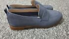 Clarks flat blue shoes size 6.5 UK