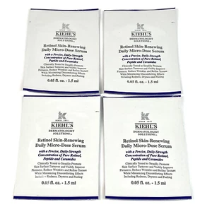 Paquete de suero microdosis diaria renovador de piel Kiehl's Retinol cada 0,05 oz / 1,5 ml - Imagen 1 de 5
