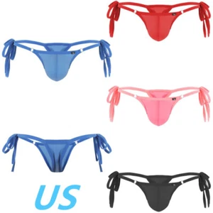 US Herren Schnürung G-String Tanga Ausbuchtung Beutel Höschen Jockstrap Slip Unterwäsche - Bild 1 von 176