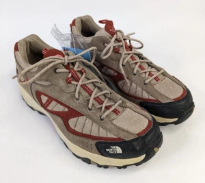 The North Face Jinxy Senderista Zapatos Impermeables Bajos Juveniles Talla 5 TNF Beige Rojo NUEVO - Imagen 1 de 4