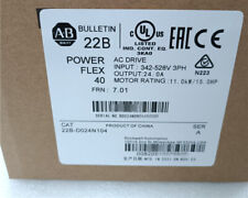 Allen-Bradley 22B-D024N104 PowerFlex 40 11 kW 15 HP AC Drive For VIP