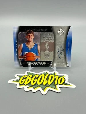 2005-06 SP Authentic - Rookie Authentics Travis Diener #100 /1299 (AU, RC) - Image 1 of 2