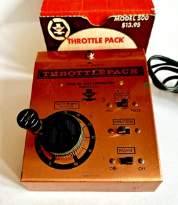 MRC Maximum Railroad Control Throttle Pack Model 500 Original Box - Picture 1 of 8