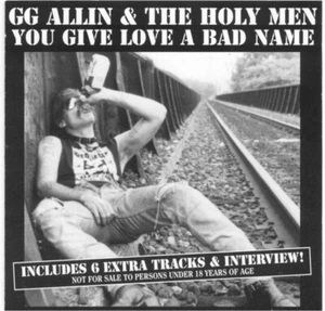 GG ALLIN New Sealed Ltd Ed 2025 YOU GIVE A LOVE A BAD NAME & RARITIES CD - Picture 1 of 1