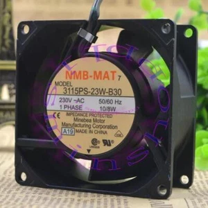 For 3115PS-23W-B30 NMB-MAT 80*80*38mm aluminum frame AC cooling fan 2Pin - Afbeelding 1 van 1