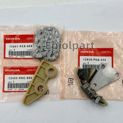 Kit de cadena de distribución de bomba de aceite para Honda OE 13460-PN-C004 13441-PCX-004 13450-PNA-004 Foto 1 de 4