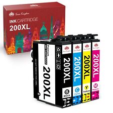 4PK T200XL ink For Epson XP200 XP300 XP310 XP400 XP410 WF2520 WF2530 WF2540