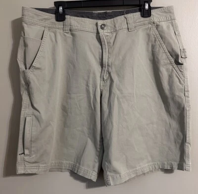 Columbia Sportswear Company Mens Size 36 Army Green Cargo Shorts Hiking - Image 1 of 4