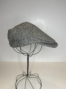LL Bean Mens M Vintage Wool Tweed Hanna Hat Ireland Paperboy Size Flat Cap - Picture 1 of 9