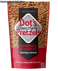 Dot's Homestyle Pretzels Original Seasoned {35 oz.} FRESH!! FAST SHIP!! - Picture 1 of 7