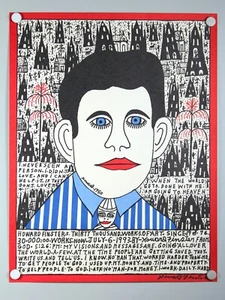 Howard Finster 1950 "Howard Finster Thirty Thousand" 1989 SIGNED (SKU A04-A10) - Picture 1 of 6