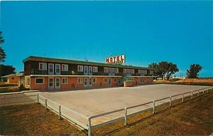 Postal de Worthington Motel Minnesota sin montar o nunca antes Turquía capital - Imagen 1 de 2