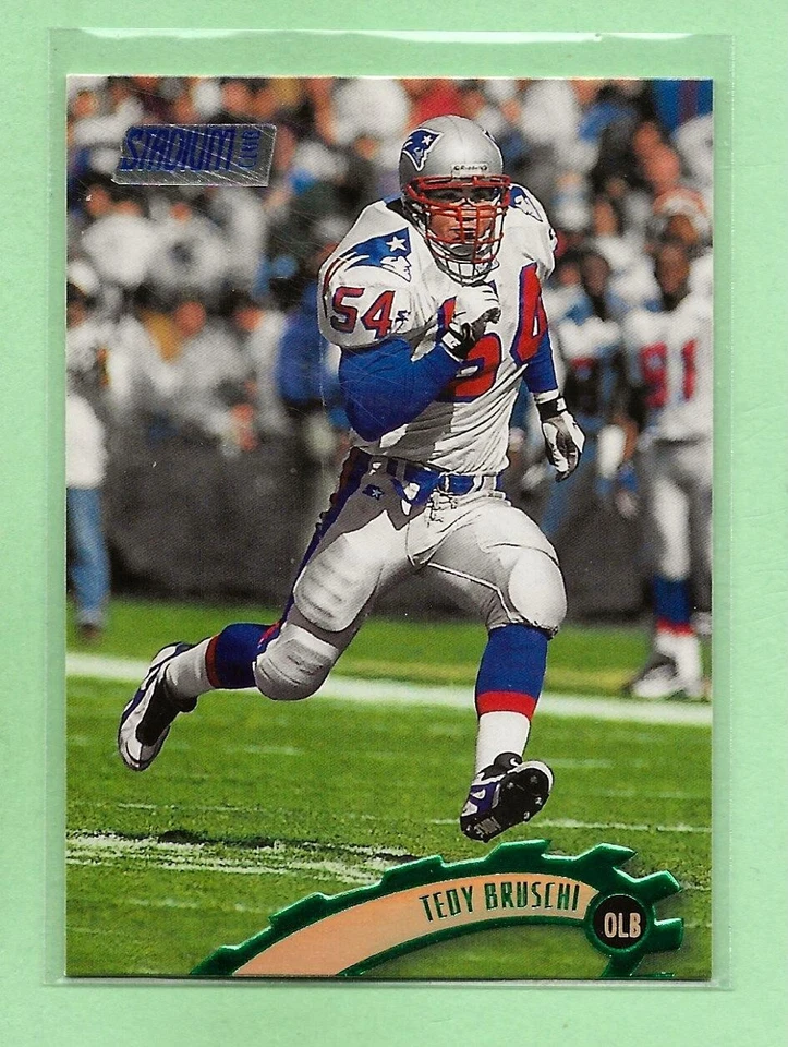 TEDY BRUSCHI - 1997 Stadium Club - #162 - Patriots - Comb. Shipping - #2 - Image 1 of 1