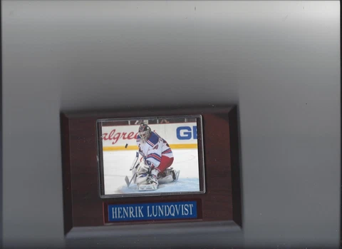 HENRIK LUNDQVIST PLAQUE NEW YORK RANGERS NY HOCKEY NHL Cover
