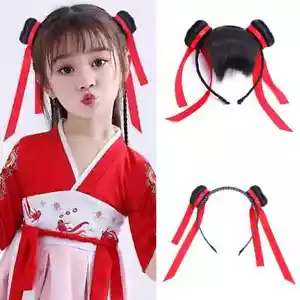 Synthetic Nezha headdress headband wig cute children's headband cosplay trending - Picture 1 of 9