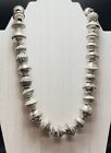 Asian Silver Beaded Necklace Tribal Sterling Jewelry