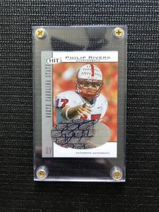 Rookie Authentic Autograph Philip Rivers ๐ 2004 SAGE HIT #A17 - Picture 1 of 6
