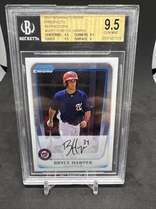 2011 Bowman Chrome Bryce Harper Prospects #BCP111 9.5 Gem Mint #/500 Nationals - Picture 1 of 5