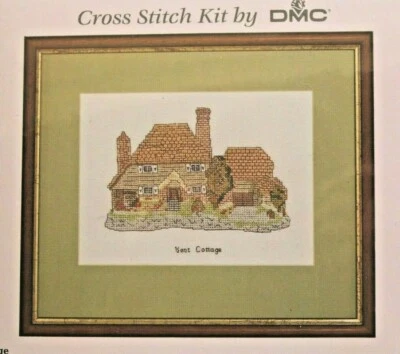 DMC David Winter Kent Cottages K202 Counted Cross Stitch Kit 7.5"x6"-G14 Foto 1 de 4