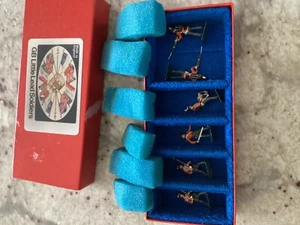 Vintage GB Little Lead Soldiers 6 - 1 1/4" Füsiliers Set England - Bild 1 von 5