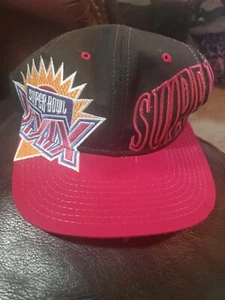 Vintage 1995 STARTER Super Bowl XXIX Black NFL Adjustable Snapback Hat NWT - Picture 1 of 7