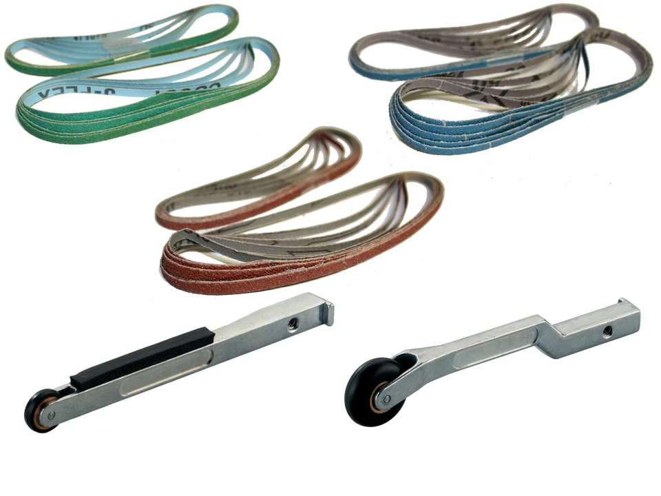 10x Metabo Schleifband 6x457mm für Bandfeile BF BFE Normalkorund Zirkon Keramik