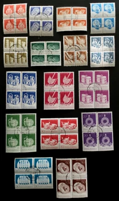 Rumania 1982 Arte Popular Sc.3102 - 3117 16 Bloques Juego Completo Usado Nuevo Foto 1 de 4