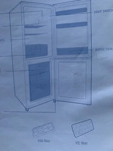 fridgemaster MTRF230 fridge freezer parts - Picture 1 of 1