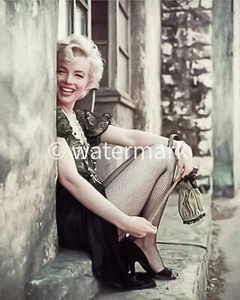 Classic Marilyn Monroe 1950s Pin-Up Actress 8x10 Print - Picture 1 of 1