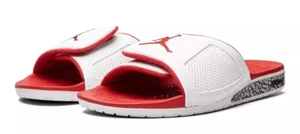 SANDALIAS PARA HOMBRE NIKE JORDAN HYDRO III 3 RETRO BLANCAS ROJAS CEMENTO - Talla 11 - Imagen 1 de 9