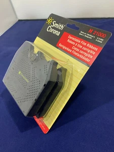 NUEVO Smith Corona H21000 paquete de 2 cinta de máquina de escribir película corregible - Imagen 1 de 3