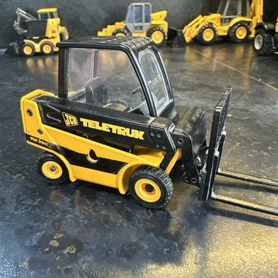 JOAL 1:35 JCB teletruk diecast Fork lift truck (FLT) model. B1 - Image 1 of 4