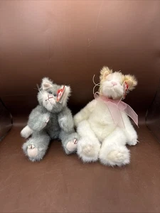 Attic Treasures Collection Vintage 1993 TY -Adelaide & Whiskers The Cat With Tag - Bild 1 von 8