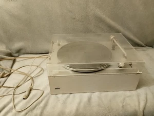 Braun PS402 Plattenspieler Turntable by Dieter Rams .. für ERSATZTTEILE .. - Bild 1 von 8