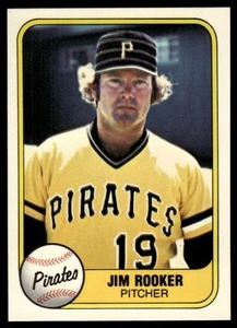 1981 Fleer Jim Rooker Pittsburgh Pirates #368 - Picture 1 of 2