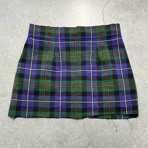 Ralph Lauren Plaid Mini Skirt Size 6 - Picture 1 of 5