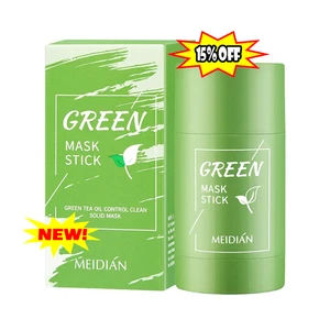 Tè Verde Purificante Argilla Stick 40g Anti·Acne -Controllo Pulizia Profonda Nuovo - Foto 1 di 10
