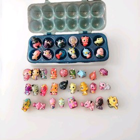 Hatchimal Lot 38 Colleggtibles Mini Figurines With Container