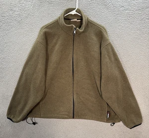 Vintage Woolrich Jacket Adult Large Green Fleece Workwear Grunge USA Made Mens - Picture 1 of 9