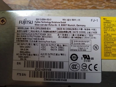 Fujitsu Lenovo Think Station Netzteil, siehe Fotos - Bild 1 von 4