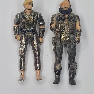 Vintage Eagle Force Figures LOT Of 2 1981 Mego Die-Cast Metal  - Image 1 of 2