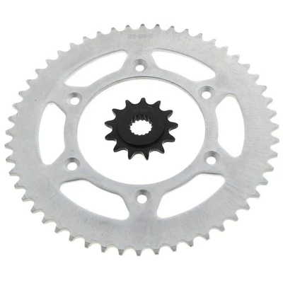 Honda 02-14 CRF450R CRF450 05-14 CRF450X 13 Tooth Front & 52 Tooth Rear Sprocket - Image 1 of 4