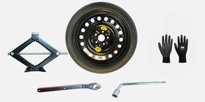 ersatzrad notrad 17" fur RENAULT KADJAR mit Wagenheber Schlüssel und Tasche 135 - Bild 1 von 3