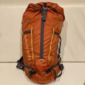 Patagonia Ascensionist Pack 35L Orange Size S Lightweight Climbing Backpack Used - Picture 1 of 10