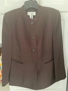 Petite Sophisticate brauner 2-teiliger Hosenanzug Gr. 4 - Bild 1 von 6